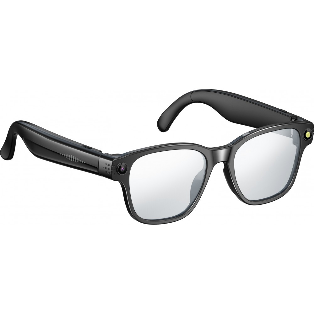 Intelligente Sonnenbrille mit 8 MP HD 4K Kamera, WIFI+Bluetooth Echtzeit&uuml;bertragung - Transparent