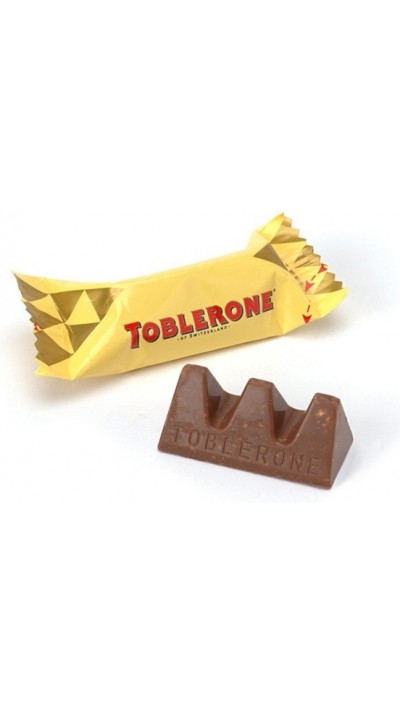 Mini Toblerone Schokoladenriegel - Braun