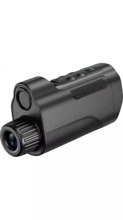 10x Zoom Monokular HD Nachtsicht 800m Infrarot 5W Starlight Foto/Video USB Wiederaufladbar - Schwarz