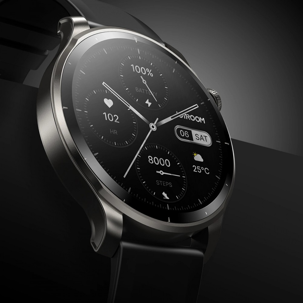 Montre connectée Smartwatch Joyroom Venture Series JR-FV1 avec fonction de réponse aux appels - Noir
