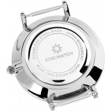 Edelwatch Uhr 32 mm (Ladies) Silver Zifferblatt Weiss (Batterie nicht enthalten) - Blau / Weiss