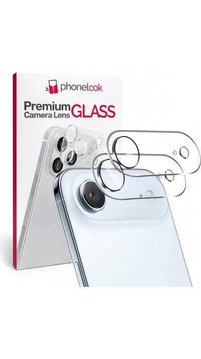 Pack de 2 vitres de protection caméra - Transparent - iPhone Air