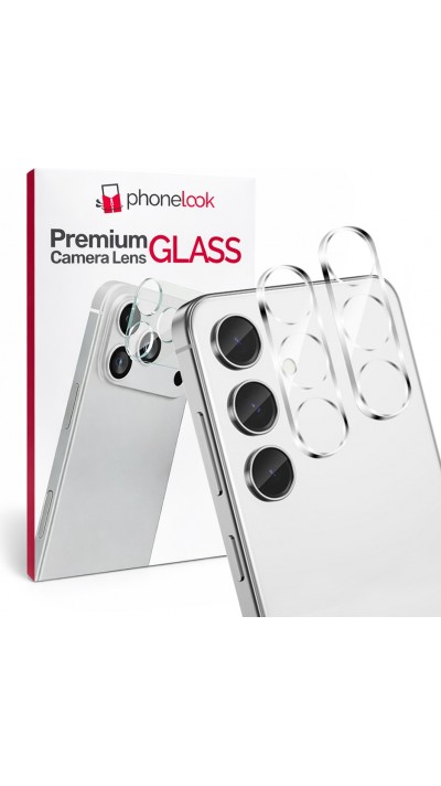 2er-Pack Kameraschutzglas - Transparent - Samsung Galaxy S24+