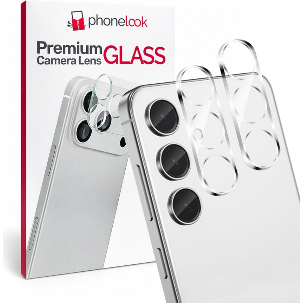 Pack de 2 vitres de protection caméra - Transparent - Samsung Galaxy S24