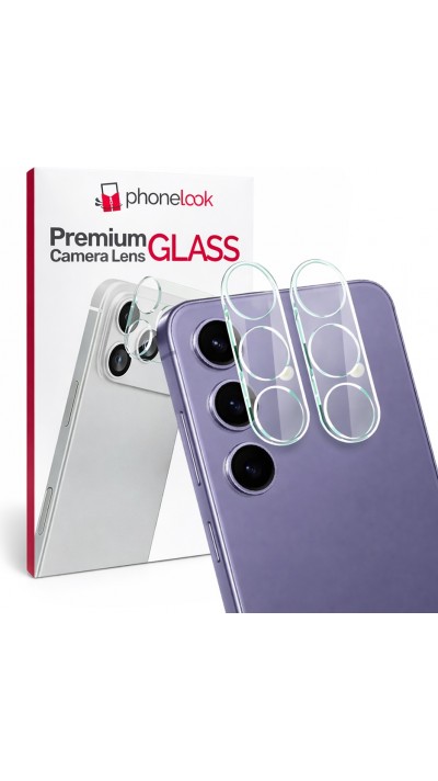 2er-Pack Kameraschutzglas - Transparent - Samsung Galaxy S25