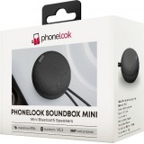 PhoneLook Soundbox Mini - Petite enceinte Bluetooth 5.3 portable sans fil (3W) - Noir