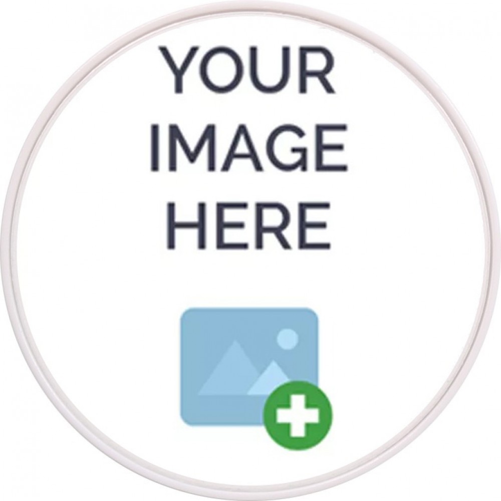 Pop Socket personalisiert Weiss - Austauschbare Finger & Einhand Halterung für Smartphone / Tablets - Custom