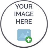 Pop Socket personalisiert Schwarz - Austauschbare Finger & Einhand Halterung für Smartphone / Tablets - Custom