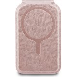 Karl Lagerfeld eleganter und praktischer MagSafe Spiegel Kartenhalter - Rosa