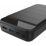 Power Bank External Battery BLM-S30 50000mAh LED Display + Doppel USB - Schwarz