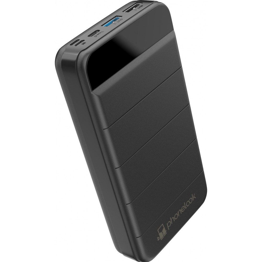 Power Bank External Battery BLM-S30 50000mAh LED Display + Doppel USB PhoneLook - Schwarz