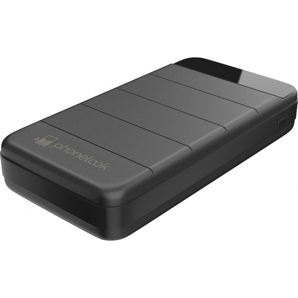 Power Bank External Battery BLM-S30 50000mAh LED Display + Doppel USB PhoneLook - Schwarz
