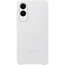 Galaxy S25 Edge Case Hülle - Premium Vegan-Leder Backcover KindSuit - Hellgrau