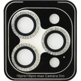 Protecteurs de caméra Guess avec strass - résistants, antireflets, anti-rayures et anti-traces de doigts - Or