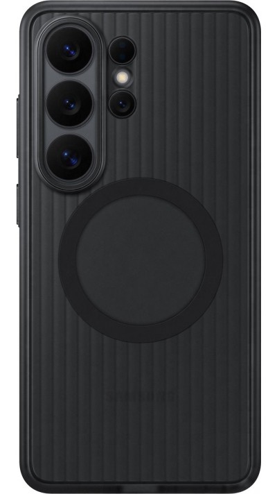 Coque Samsung Galaxy S26 Ultra - Rugged Magnet Case protection l&eacute;g&egrave;re et durable - Noir
