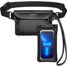 Spigen Aqua Shield A621 Waterproof Bauchtasche mit schwimmendem Etui - Schwarz