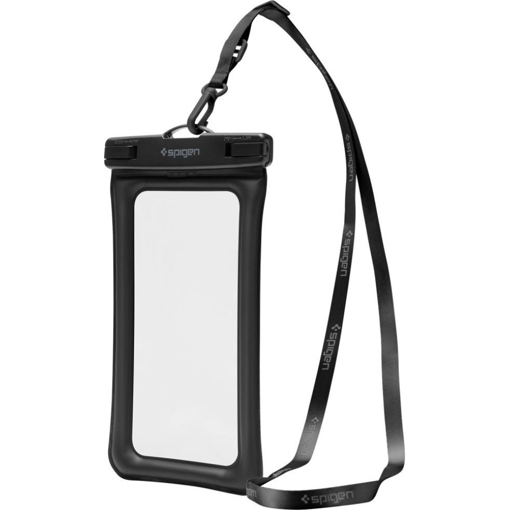 Spigen Aqua Shield A621 Waterproof Bauchtasche mit schwimmendem Etui - Schwarz