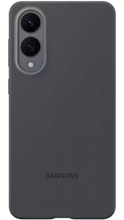 Galaxy S25 Edge Case Hülle - Samsung Original Silikon - Schwarz