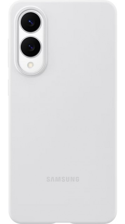 Galaxy S25 Edge Case Hülle - Samsung Original Silikon - Hellgrau