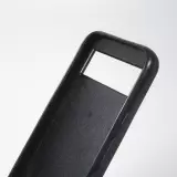 Google Pixel 8a Case Hülle - Silikon schwarz Wavy Rectangle Green Purple