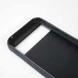 Google Pixel 8a Case Hülle - Silikon schwarz Weihnachten 2023 Kleiner Vater Schneeflocke