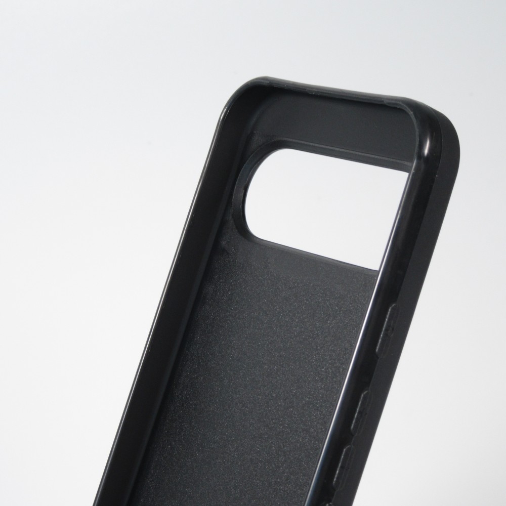 Google Pixel 9 / Pixel 9 Pro Case Hülle - Silikon schwarz Taylor Swift In My Swiftie Era - Pink