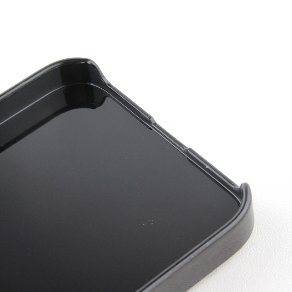 iPhone 12 / 12 Pro Case Hülle - Chat auf lila Hintergrund