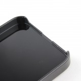iPhone 12 / 12 Pro Case Hülle - Chat auf lila Hintergrund