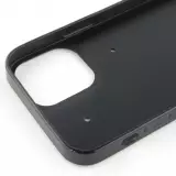 iPhone 12 Pro Max Case Hülle - Silikon schwarz Spring 23 tulip trio