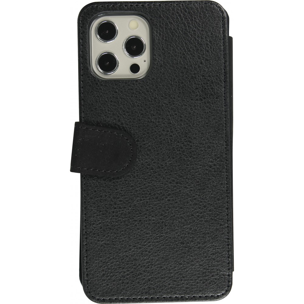 iPhone 12 Pro Max Case Hülle - Wallet schwarz Summer 2025 Life is better at the beach