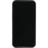 iPhone 13 mini Case Hülle - Silikon schwarz Pferd majestätisch Strand
