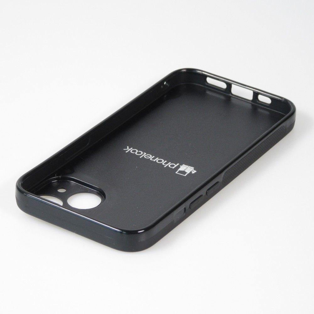 iPhone 14 Plus Case Hülle - Silikon schwarz Summer 2025 Hello summer