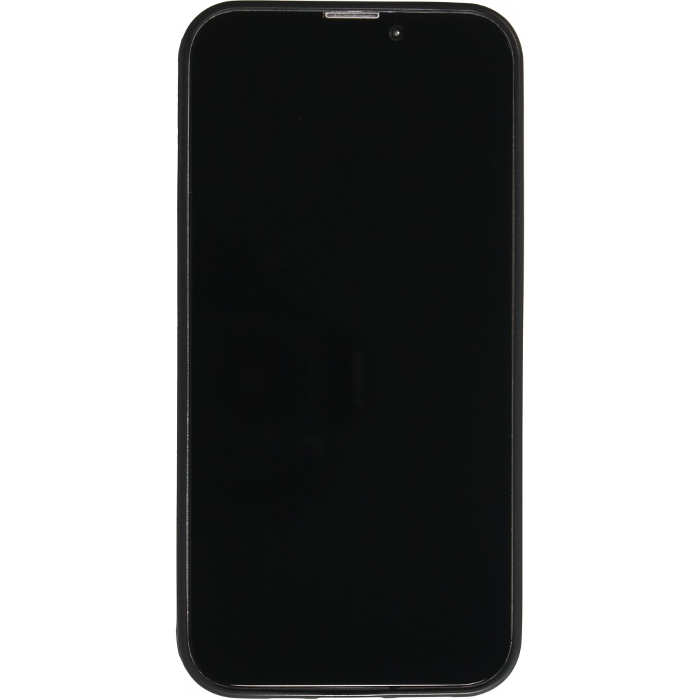 iPhone 15 Pro Max Case Hülle - Silikon schwarz 100% einzigartig erstellt dank Deiner Kreativität und künstlicher Intelligenz (KI)