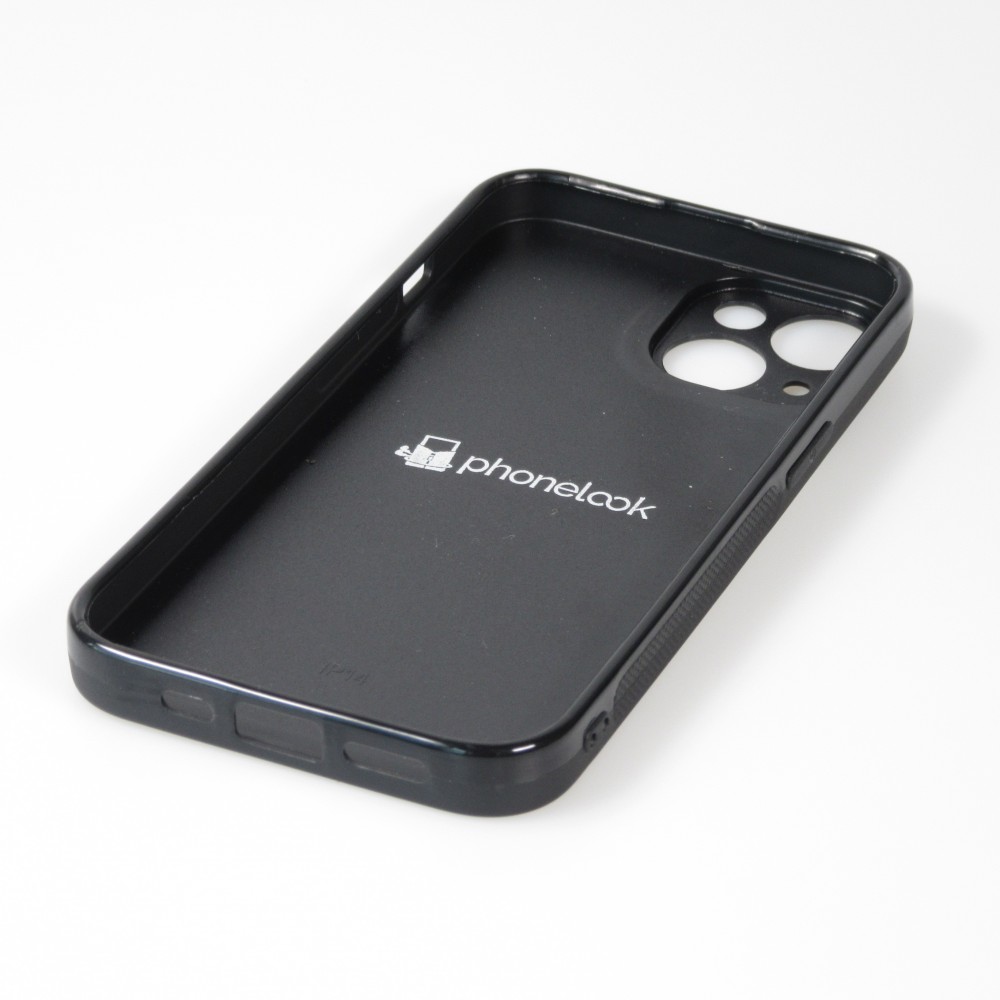 iPhone 15 Plus Case Hülle - Silikon schwarz Summer 2025 Hello summer