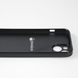 iPhone 15 Plus Case Hülle - Silikon schwarz Summer 2025 Hello summer