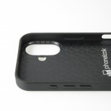 Personalisierte Hülle mit schwarzen Silikonrändern - iPhone 16