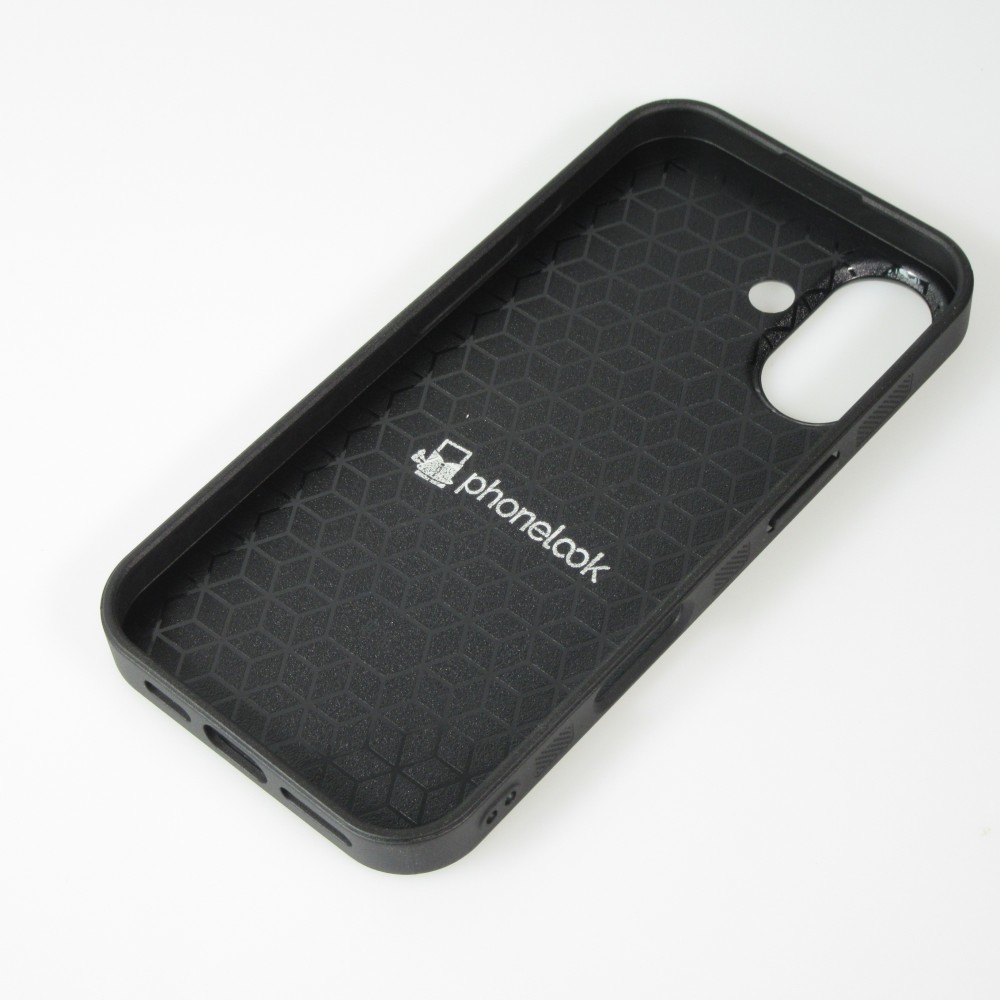 iPhone 16 Plus Case Hülle - Silikon schwarz Summer 2025 Hello summer