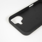 iPhone 17 Case Hülle - Silikon schwarz Turtles lines on black