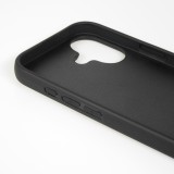 iPhone 17 Case Hülle - Silikon schwarz Turtles lines on black
