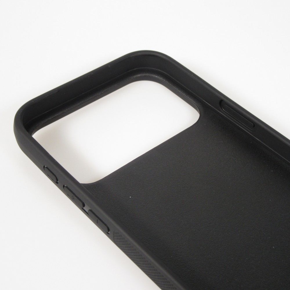 iPhone 17 Pro Max Case Hülle - Silikon schwarz Valentin 2024 Liebe unter dem Mond