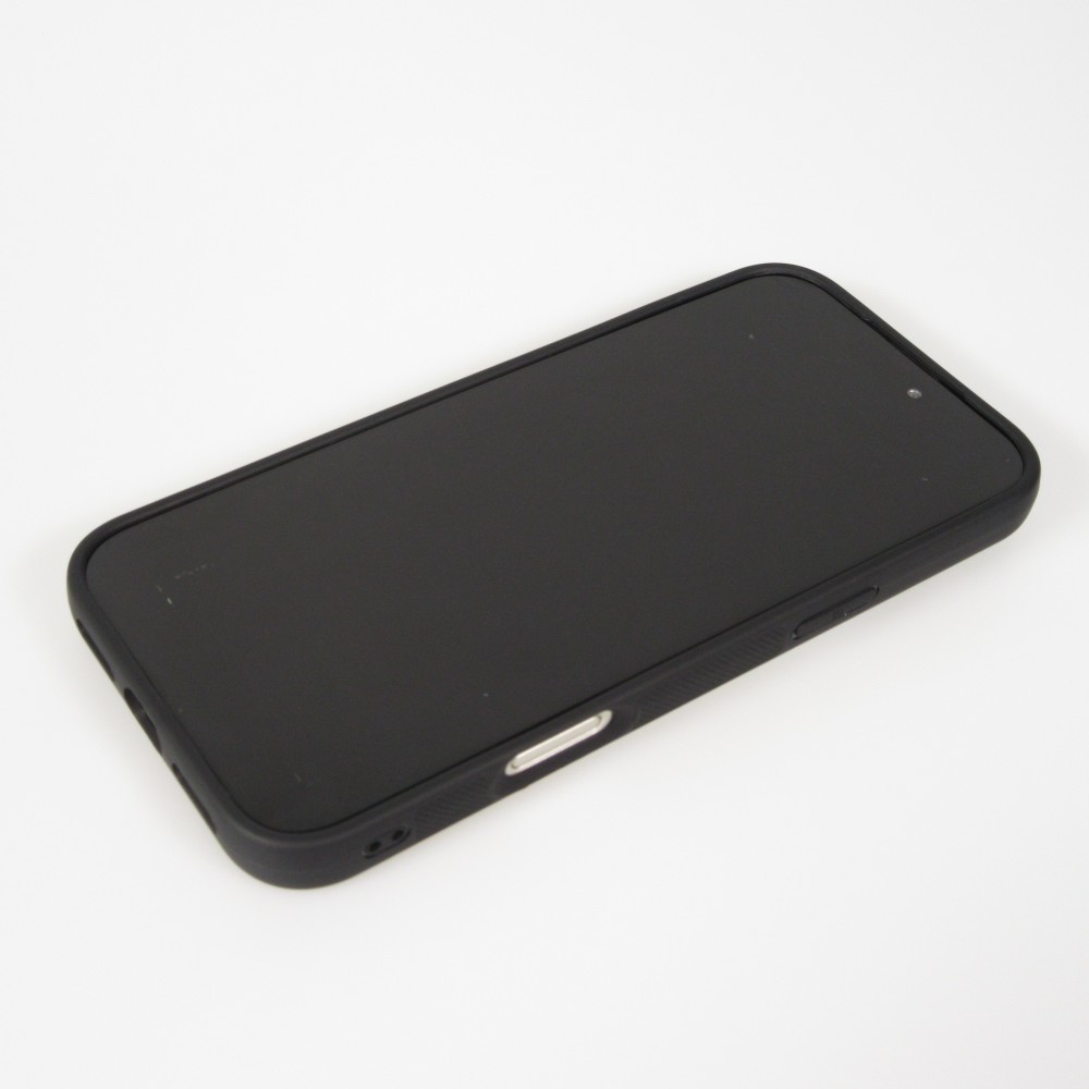 iPhone 17 Pro Max Case Hülle - Silikon schwarz Valentin 2024 Liebe unter dem Mond