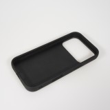 iPhone 17 Pro Case Hülle - Silikon schwarz Gespenster Herbst niedlich