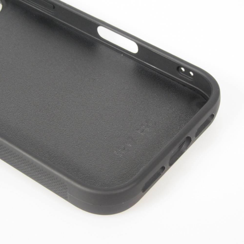 iPhone 17 Pro Case Hülle - Silikon schwarz Gespenster Herbst niedlich