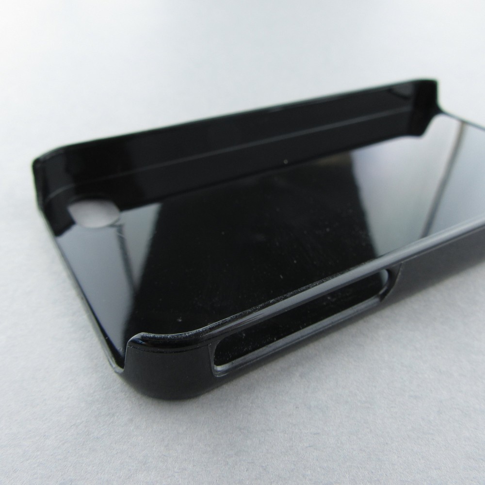 iPhone 4/4s Case Hülle - Weihnachten 2023 Schneemann und Tannenbaum
