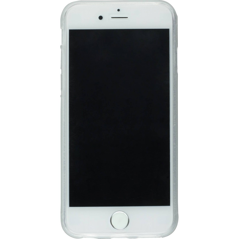 iPhone 6/6s Case Hülle - Silikon transparent Muster von pastellfarbenen Hummern