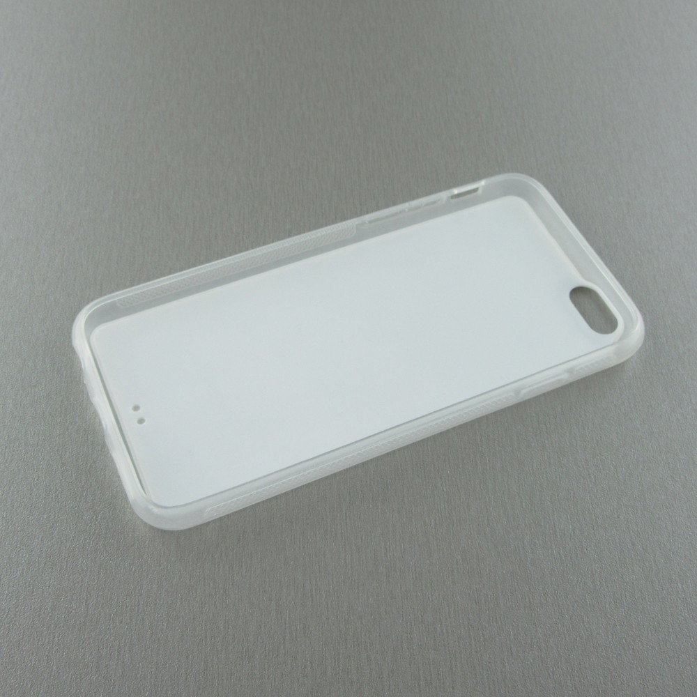 iPhone 6/6s Case Hülle - Silikon transparent Muster von pastellfarbenen Hummern