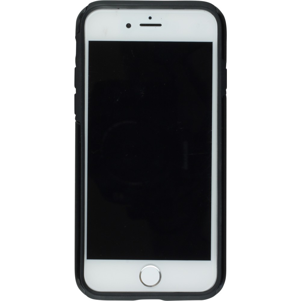 iPhone 7 Plus / 8 Plus Case Hülle - Hybrid Armor schwarz Summer 2025 Grow with the flow