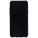 iPhone X / Xs Case Hülle - Gummi transparent Taylor Swift Sketch - Pink