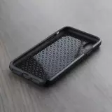 Hülle iPhone X / Xs - Hybrid Armor schwarz Enjoy the little things
