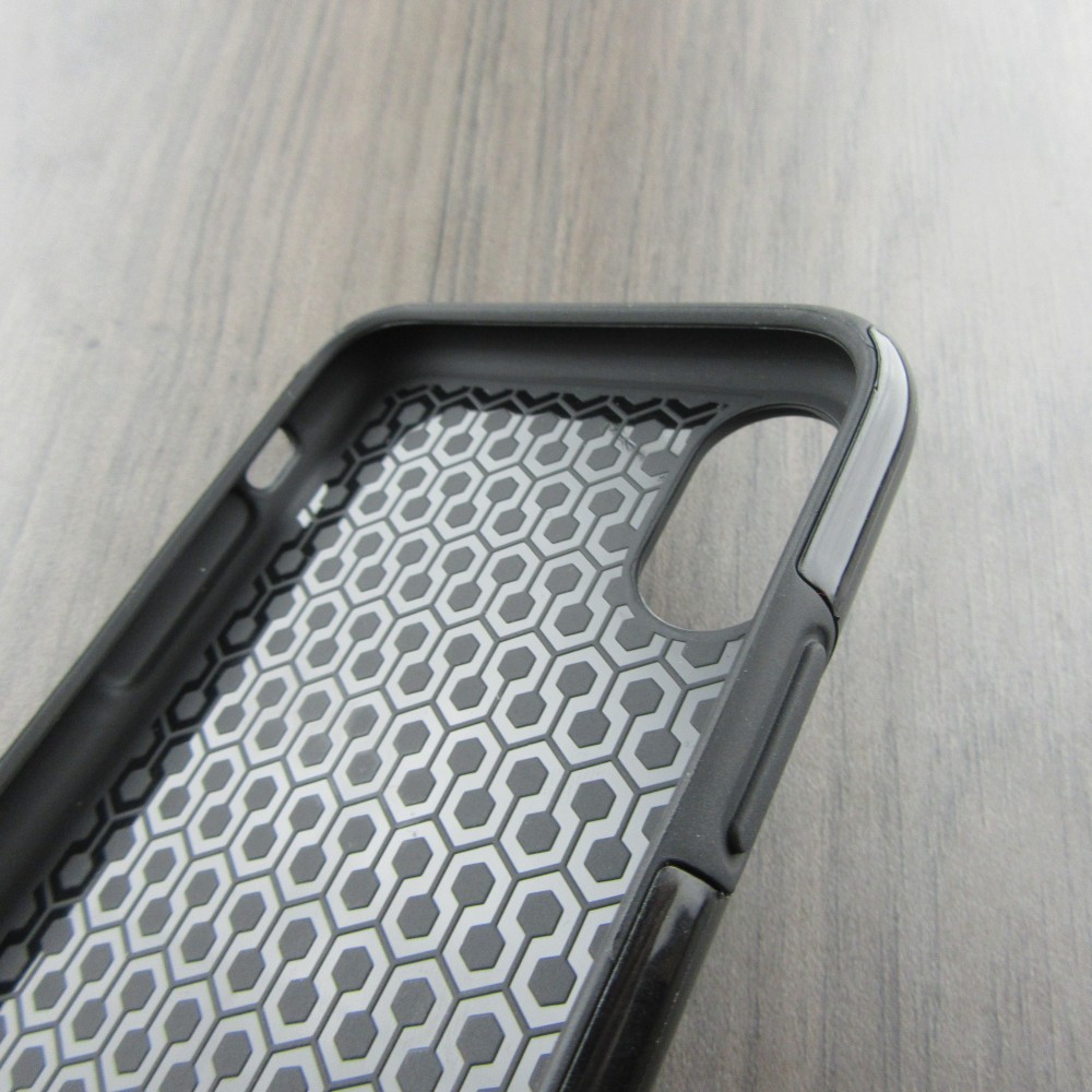 iPhone X / Xs Case Hülle - Hybrid Armor schwarz Taylor Swift In My Swiftie Era - Pink